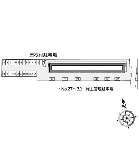 ★手数料０円★四街道市大日　月極駐車場（LP）